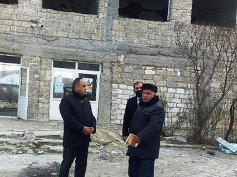 Qaraçinarda məktəb binası əsaslı təmir olunur
