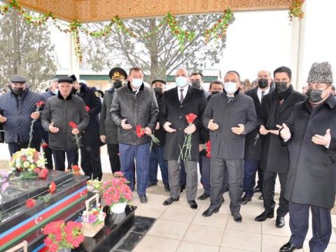 20 Yanvar qurbanlarının xatirəsi Goranboyda anıldı