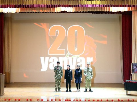 Naxçıvan Qarnizonunda 20 Yanvar qeyd edildi