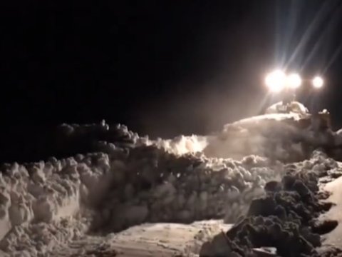 Türkiyədə qarın hündürlüyü 2 metrə çatdı