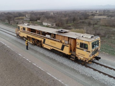 Qatarlar ilk dəfə Cəbrayılın Mahmudlu stansiyasında  - VİDEO