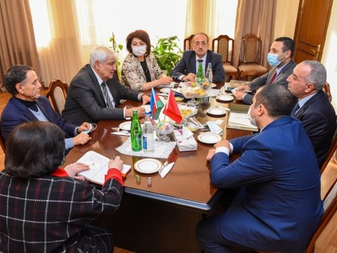 Rektor Mərakeş səfiri ilə görüşüb - FOTO