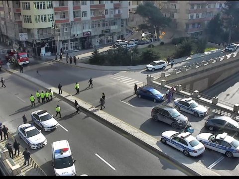 Nərimanovdakı yanğına görə 20 nəfər TƏXLİYƏ EDİLDİ