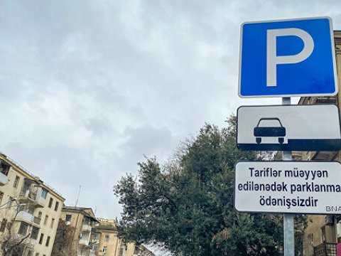 Parklanma yerləri üzrə tariflər müəyyənləşdirilir