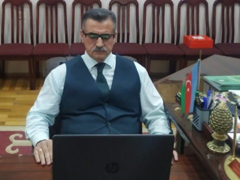 Novruz Aslanov videoformatda qəbulu - FOTOLAR