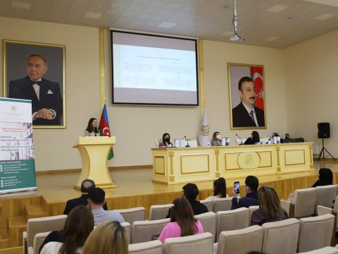 Təhsil Nazirliyi GDU-da görüş keçirib - FOTO