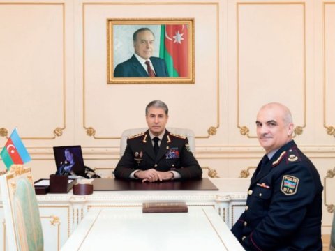 Vilayət Eyvazov işdən çıxardığı generalları yola saldı - FOTO