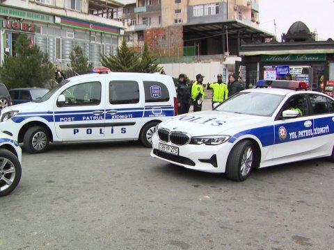 Qanunsuz parklanma ilə bağlı REYD -180 sürücü CƏRİMƏLƏNDİ