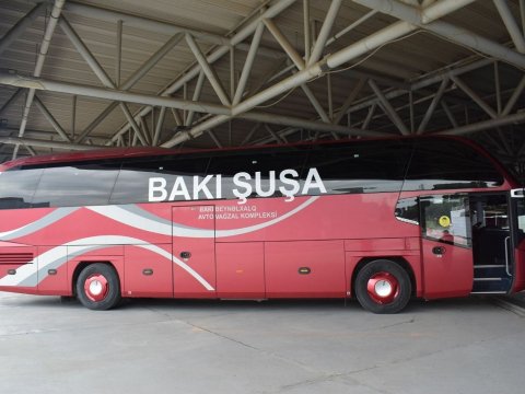Bakı-Şuşa marşrutu ilə növbəti avtobus yola düşüb