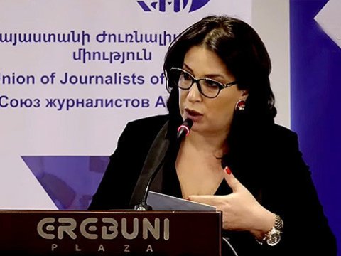 Ermənistan Jurnalistlər Birliyinə qadın sədr seçildi 