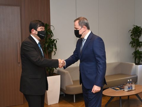 Ceyhun Bayramov baş katiblə müzakirə apardı - YENİLƏNİB