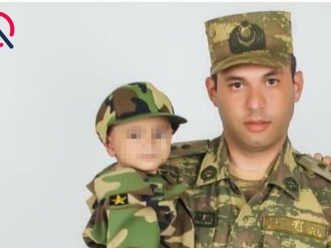 Kəlbəcərdəki çovğunda itkin düşən zabitimiz - FOTOLAR