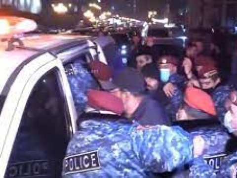 İrəvanda aksiya BAŞLADI - VİDEO