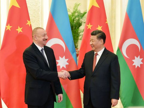 İlham Əliyev Çin liderini təbrik etdi