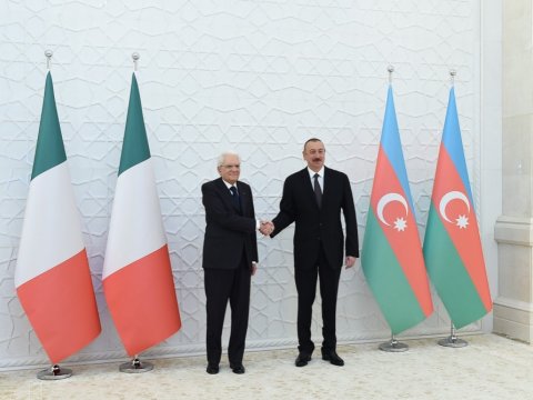İlham Əliyev Sercio Mattarellanı təbrik etdi