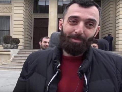 Türkiyə bayrağına hörmətsizlik edən şəxs HƏBS OLUNDU 