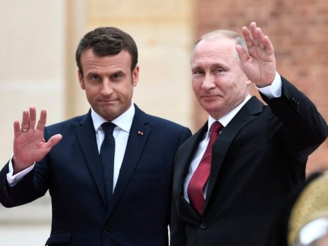 Putin və Makron yenə Ukraynanı müzakirə etdilər