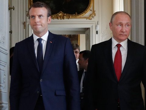 Makronla Putin görüşəcək