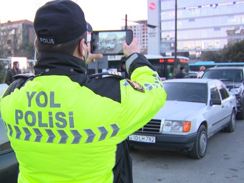 Parklanmaya görə 78 sürücü CƏRİMƏLƏNDİ
