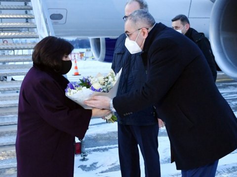 Sahibə Qafarovanın Baltikyanı ölkələrə səfəri BAŞLADI