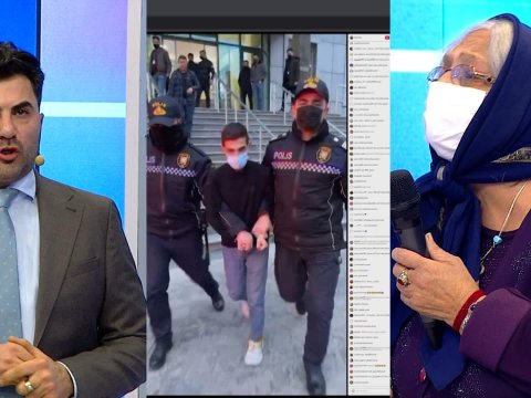 3 yaşlı Məryəmin ölümünə görə atası canlı efirdə qandallandı - VİDEO 