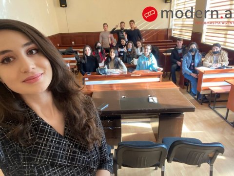 “Elə bilirlər mən də tələbəyəm” - Ən gənc müəllimlə MÜSAHİBƏ