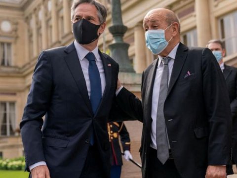 Blinken fransalı nazirlə Qarabağdan DANIŞDI