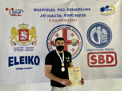 Soydaşımız Tbilisidə keçirilən yarışda ikinci yeri qazandı