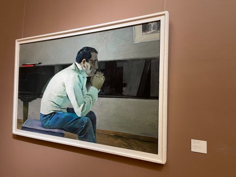 Moskvada Tahir Salahovun əsərləri sərgiləndi - FOTOLAR