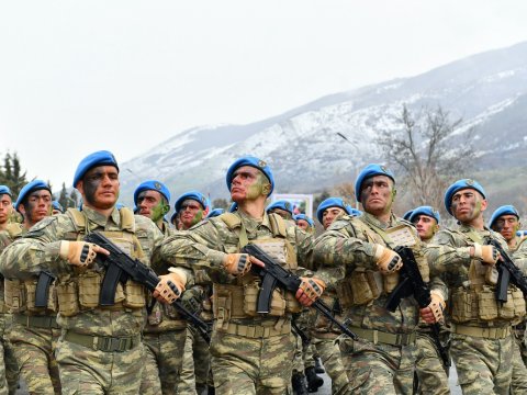 Komando hərbi hissələrinə MAXE qəbulu elan olundu - VİDEO