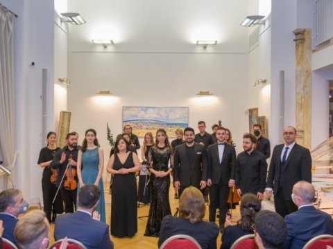 Xocalı qurbanları Vyanada anıldı - FOTOLAR