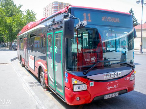 20 marşrut xəttinin hərəkət sxemi dəyişdirilir