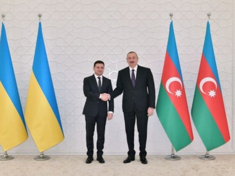 Zelenski İlham Əliyevə təşəkkür etdi