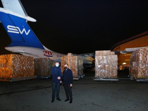 Azərbaycan Ukraynaya tibbi yardım göndərdi - VİDEO