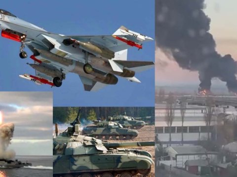 Rusiya Ukraynada iki aerodromu bombalayıb