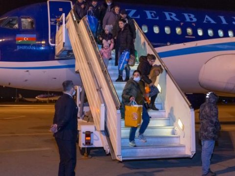 Ukraynadan təxliyə edilən azərbaycanlıların sayı AÇIQLANDI
