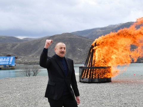 Prezident: “Qarabağ və Şərqi Zəngəzurda əbədi yaşayacağıq”  - VİDEO