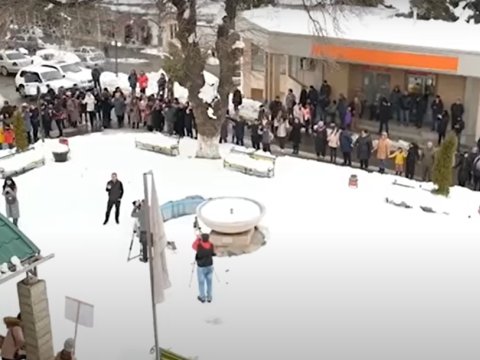 Qazsız qalan Xankəndidən yeni görüntülər - VİDEO