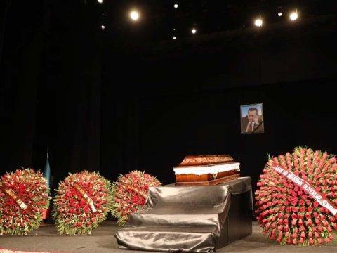 Ayaz Mütəllibovla vida mərasimi 