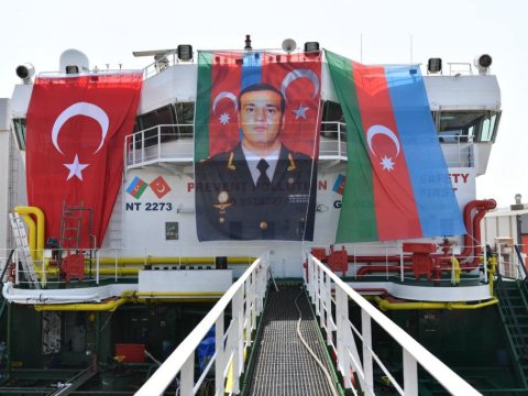 “Polad Həşimov gəmisi”nin şəkli yayıldı - FOTOLAR