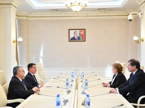 Azərbaycan və Bolqarıstan vitse-spikerləri görüşüb