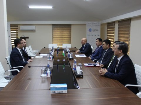 MEDİA rəhbəri Özbəkistan nümayəndələrilə görüşüb