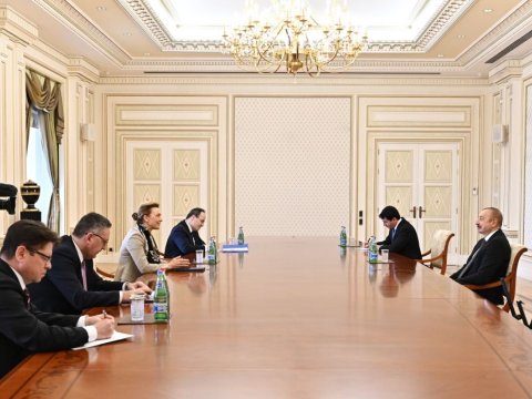 İlham Əliyev Avropa Şurasının Baş katibini qəbul etdi