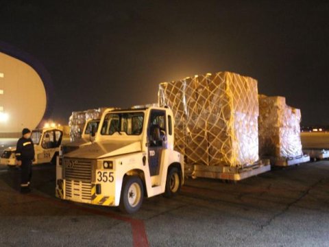 Dubaydan Ukraynaya 30 ton tibbi ləvazimatlar göndərildi