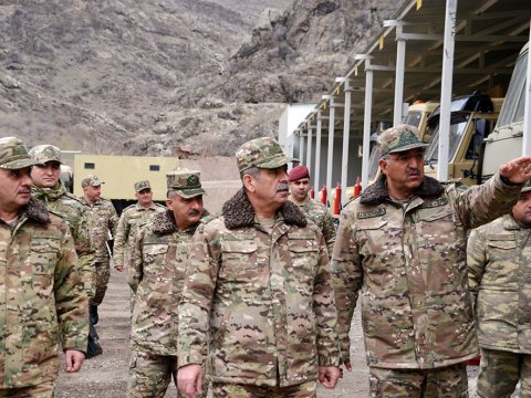 Zakir Həsənov Kəlbəcər və Laçında döyüş fəaliyyətini YOXLADI 