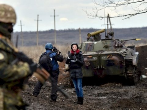 Ukraynadakı azərbaycanlı jurnalistlər: “Buça şəhərində dəhşət gördük” - ADLAR+FOTOLAR