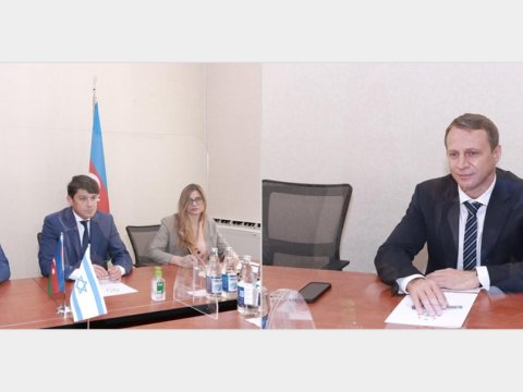 Fuad Muradov İsrailin turizm naziri ilə görüşüb