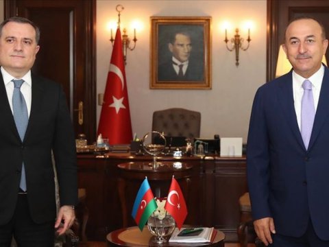 Ceyhun Bayramov Çavuşoğlu ilə Brüssel görüşünü müzakirə etdi