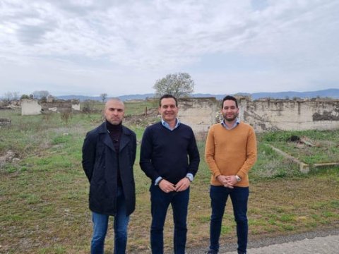 İsrail nümayəndələri Ağdamda - FOTO