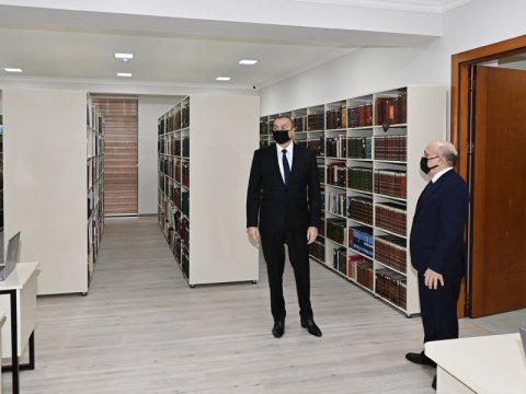 Prezident İlahiyyat İnstitutunun yeni binasının AÇILIŞINDA